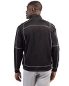 Clique Helsa Performance Knit Mens Half Zip Black Back Thumbnail Image