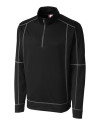 Clique Helsa Performance Knit Mens Half Zip Black Mannequin Thumbnail Image