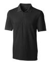 Cutter & Buck Forge Stretch Mens Big and Tall Polo Black Mannequin Thumbnail Image