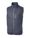 Cutter & Buck Rainier Recycled Insulated Puffer Mens Full Zip Vest Anthracite Melange Mannequin Thumbnail Image