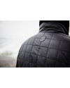 Cutter & Buck Rainier Recycled Insulated Puffer Mens Full Zip Vest Black Lifestyle 6 Thumbnail Image