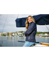 Cutter & Buck Rainier Recycled Insulated Puffer Womens Full Zip Jacket Dark Navy/Silver Lifestyle 1 Thumbnail Image