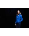 Cutter & Buck Rainier Recycled Insulated Puffer Womens Full Zip Jacket Royal Lifestyle 6 Thumbnail Image