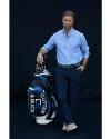 Cutter & Buck Easy Care Stretch Oxford Mens Long Sleeve Button Down Shirt French Blue Lifestyle Thumbnail Image