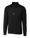Cutter & Buck Traverse Recycled Stretch Mens Quarter Zip Black Mannequin Thumbnail Image