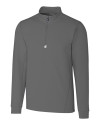 Cutter & Buck Traverse Recycled Stretch Mens Quarter Zip Elemental Grey Mannequin Thumbnail Image