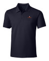 Illinois Fighting Illini Cutter & Buck Forge Polo Mens Tailored Fit Liberty Navy Mannequin Thumbnail Image