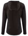 Arizona Cardinals Cutter & Buck Prospect Recycled Featherlight Stretch Womens Hooded Pullover Black Mannequin Back Thumbnail Image