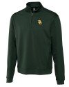 Baylor Bears Cutter & Buck Men's CB DryTec Edge Half Zip Hunter Green Mannequin Thumbnail Image