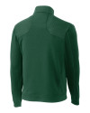 Baylor Bears Cutter & Buck Men's CB DryTec Edge Half Zip Hunter Green Mannequin Back Thumbnail Image