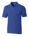 Cutter & Buck Advantage Epic Confidence Recycled Tri-Blend Pique Mens Polo Tour Blue Mannequin Thumbnail Image