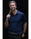 Cutter & Buck Advantage Tri-Blend Pique Mens Polo Dark Liberty Navy Lifestyle 2 Thumbnail Image