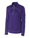 Clique Helsa Performance Knit Womens Half Zip
 College Purple Mannequin Thumbnail Image