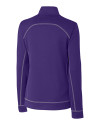 Clique Helsa Performance Knit Womens Half Zip
 College Purple Mannequin Back Thumbnail Image