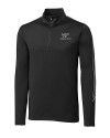 Virginia Tech Hokies Cutter & Buck Pennant Sport Half Zip Black Mannequin Thumbnail Image