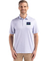 Arizona Diamondbacks City Connect- Cutter & Buck Pike Recycled Diamond Dot Print Mens Polo Hyacinth Front Thumbnail Image