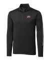 Ohio State Buckeyes - Cutter & Buck Pennant Sport Half Zip Black Mannequin Thumbnail Image
