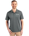 Boston Red Sox City Connect- Cutter & Buck Prospect Recycled Featherlight Stretch Mens Polo Elemental Grey Front Thumbnail Image