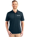 Boston Red Sox City Connect- Cutter & Buck Prospect Recycled Featherlight Stretch Mens Polo Navy Blue Front Thumbnail Image