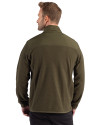 New York Giants Mono Cutter & Buck Hunts Point Recycled Fleece Mens Hybrid Full Zip Jacket
 Poplar Back Thumbnail Image