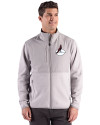 Arizona Cardinals Historic Cutter & Buck Hunts Point Recycled Fleece Mens Hybrid Full Zip Jacket
 Polished Medium Gray Front Thumbnail Image