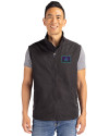 Arizona Diamondbacks City Connect- Cutter & Buck Charter Epic Versatility Recycled Packable Mens Big & Tall Full Zip Vest Black Front Thumbnail Image