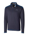 Penn State Nittany Lions Cutter & Buck Big & Tall L/S Evergreen Reversible Overknit Liberty Navy Mannequin Thumbnail Image