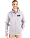 Arizona Diamondbacks City Connect- Cutter & Buck Roam Recycled Buttery-Soft Knit Mens Full Zip Hooded Jacket Solitare Front Thumbnail Image