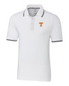 Tennessee Volunteers Cutter & Buck Advantage Tipped Polo White Mannequin Thumbnail Image