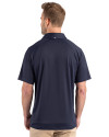 Tampa Bay Buccaneers Americana Cutter & Buck Prospect Recycled Featherlight Stretch Mens Sport Polo Navy Blue Back Thumbnail Image