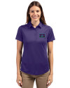 Arizona Diamondbacks City Connect- Cutter & Buck Prospect Recycled Featherlight Stretch Womens Polo College Purple Front Thumbnail Image
