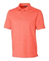 Cutter & Buck Forge Heathered Stretch Mens Polo College Orange Heather Mannequin Thumbnail Image