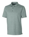 Cutter & Buck Forge Heathered Stretch Mens Polo Hunter Heather Mannequin Thumbnail Image