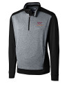 Virginia Tech Hokies Cutter & Buck Big & Tall Replay Half Zip Black Mannequin Thumbnail Image