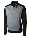 Mississippi State Bulldogs Cutter & Buck Big & Tall Replay Half Zip Black Mannequin Thumbnail Image