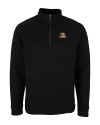 LSU Tigers Cutter & Buck Mens Coastal Half-Zip Black Mannequin Thumbnail Image