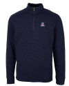Arizona Wildcats Cutter & Buck Mens Coastal Half-Zip Liberty Navy Mannequin Thumbnail Image
