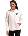 Tennessee Titans Mono -  Cutter & Buck Roam Recycled Buttery-Soft Knit Womens Full Zip Jacket Shell Front Thumbnail Image