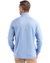 Tennessee Titans NFL Helmet -  Cutter & Buck Peshastin Recycled GridFleece Mens Half Zip Pullover​ Atlas Heather Back Thumbnail Image