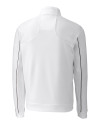 Pitt Panthers Cutter & Buck Men's CB DryTec Edge Half Zip White Mannequin Back Thumbnail Image