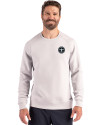 Tennessee Titans Monochromatic Cutter & Buck Roam Recycled Buttery-Soft Knit Mens Crew Neck Pullover Solitaire Front Thumbnail Image
