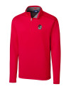 View image 1: Georgia Bulldogs Cutter & Buck Evergreen Reversible Mens Big & Tall Quarter Zip Pullover Red Mannequin