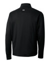 Purdue Boilermakers Cutter & Buck Shaw Hybrid Half Zip Black Mannequin Back Thumbnail Image