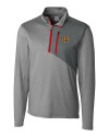 Iowa State Cyclones Cutter & Buck Shaw Hybrid Half Zip Oxide/Cardinal Red Mannequin Thumbnail Image