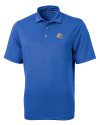 Los Angeles Chargers NFL Helmet Cutter & Buck Virtue Recycled Featherlight Pique Mens Polo Chelan Blue Mannequin Thumbnail Image