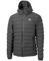Los Angeles Chargers NFL Helmet Cutter & Buck Mission Ridge   Repreve® Recycled Insulated Puffer Mens Full Zip Jacket Elemental Grey Mannequin Thumbnail Image