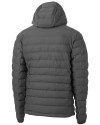 Los Angeles Chargers NFL Helmet Cutter & Buck Mission Ridge   Repreve® Recycled Insulated Puffer Mens Full Zip Jacket Elemental Grey Mannequin Back Thumbnail Image