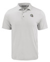 Los Angeles Chargers NFL Helmet Cutter & Buck Coastline Recycled Double Peached Mens Polo CONCRETE Mannequin Thumbnail Image