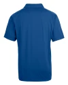 Los Angeles Chargers NFL Helmet Cutter & Buck Prospect Recycled Featherlight Stretch Mens Polo Tour Blue Mannequin Back Thumbnail Image