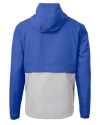 Los Angeles Chargers Cutter & Buck Charter Recycled Packable Mens Half Zip Anorak Jacket Tour Blue/Polished Mannequin Back Thumbnail Image